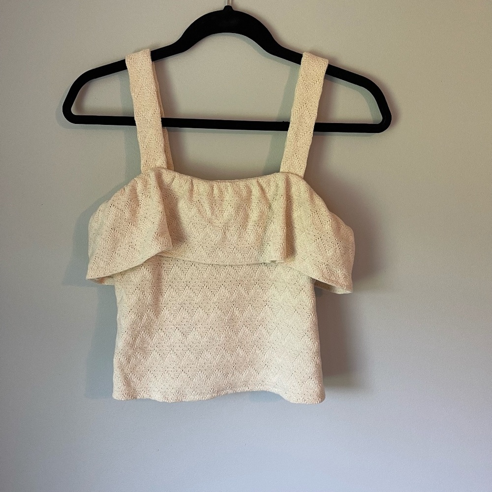 Madewell Ruffled Tank Top - Picture 3 of 4